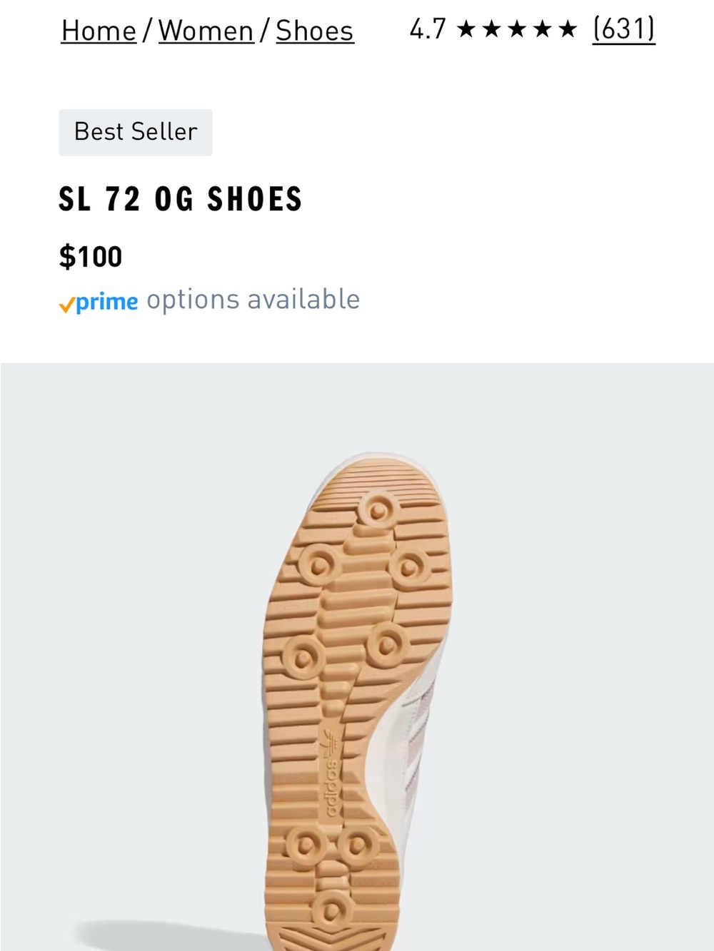 adidas SL 72 OG Sneakers in Off white - Picture 3 of 16